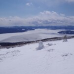 冬の藻琴山